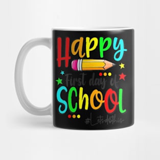 Happy First Day Of School Teacher Back To School Boys Girls Mug